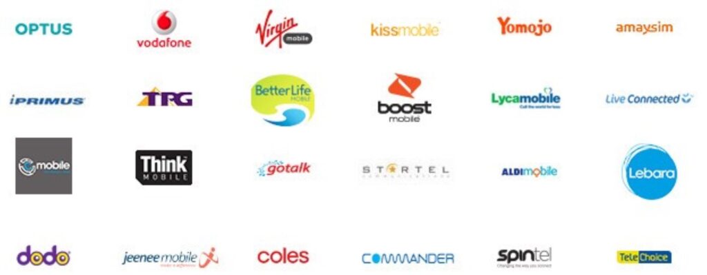 Logos of online price comparison sites