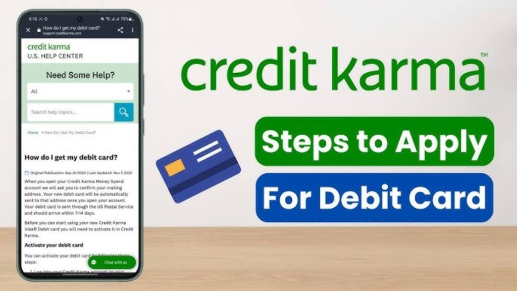 Poster on some services offered by Credit Karma