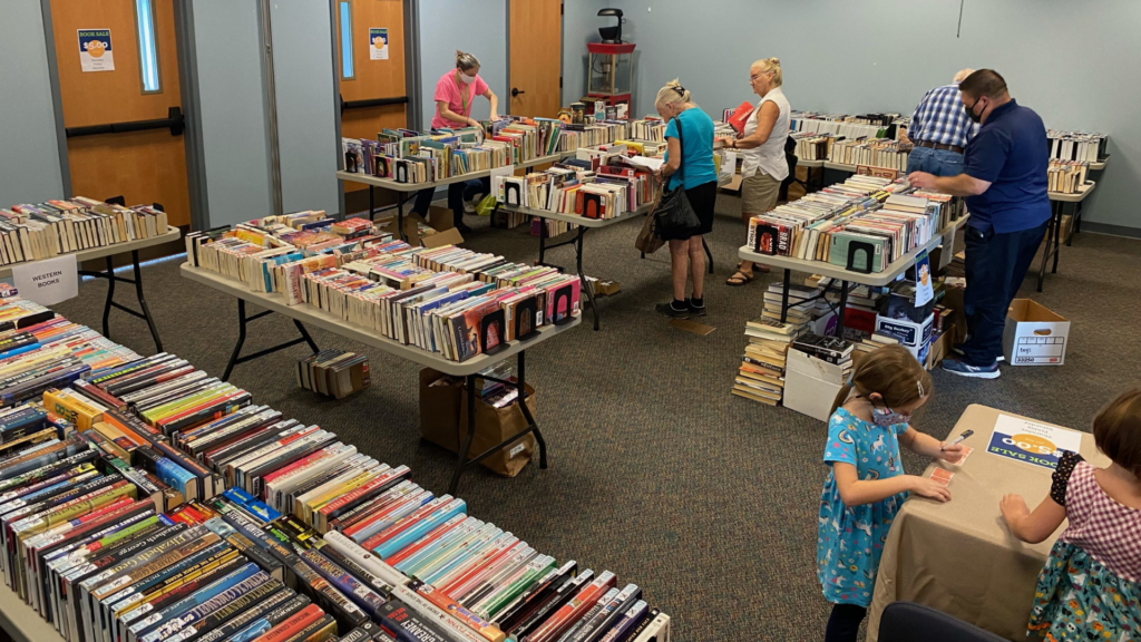 Children's Books at Library Book Sale