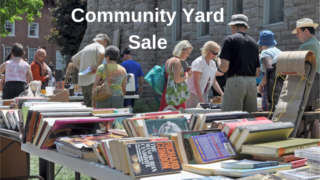 Children's Books at a Yard Sale