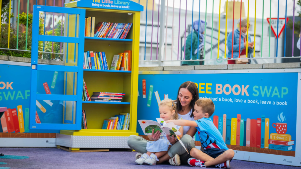 Children's Books at a Free Book Swap Event