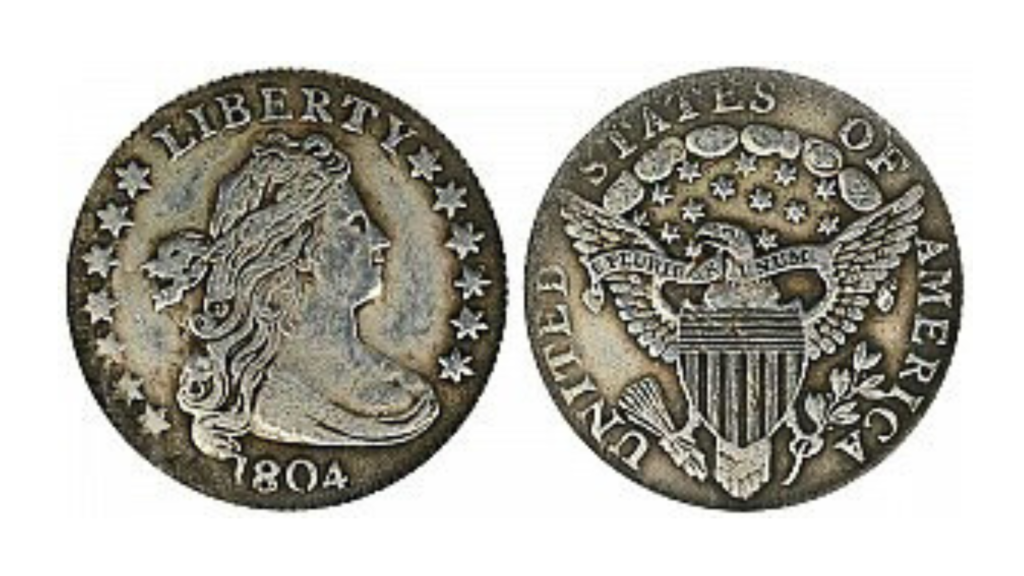 1804 14 Stars Reverse Draped Bust Dime