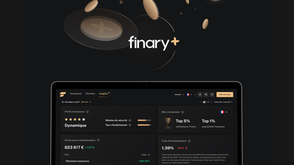 Finary App for Tracking Investments