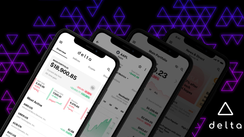 A View of Delta Investment App