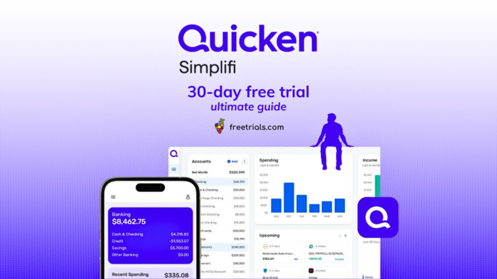 Signing Up to Quicken Simplifi App