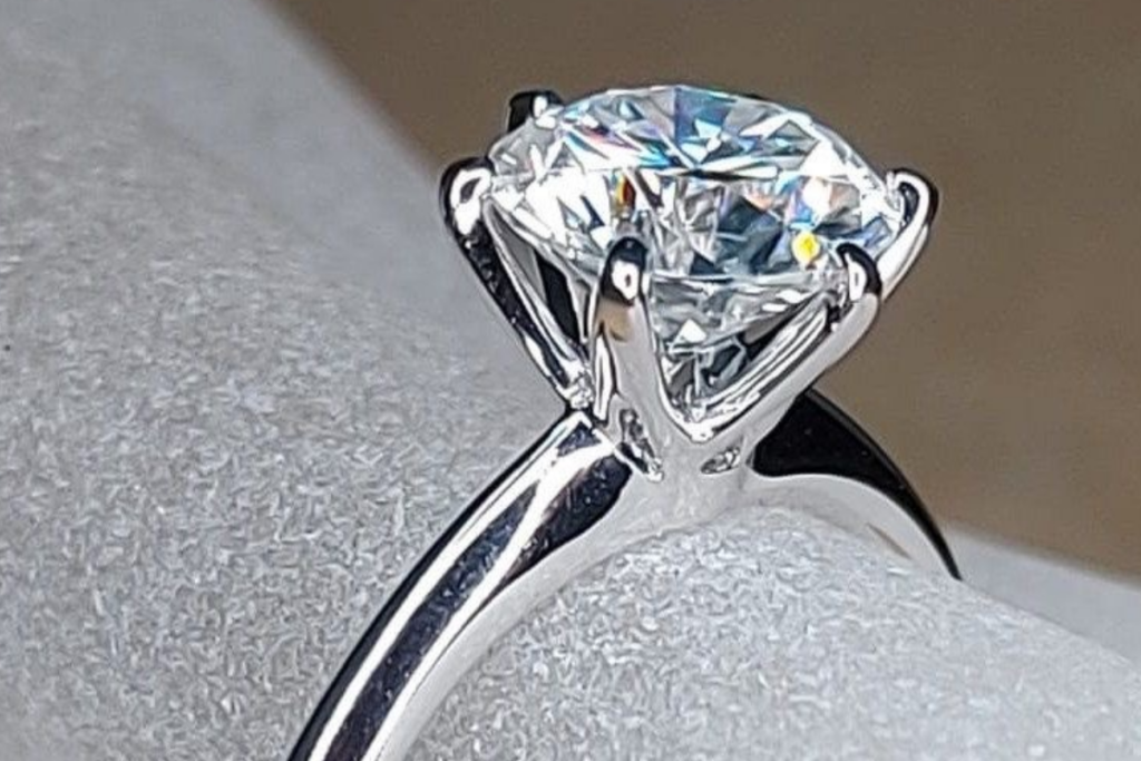 An image a diamond engagement ring