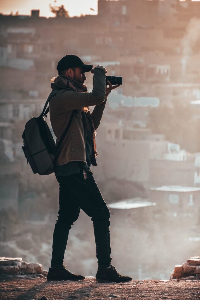 An image of your photographer taking a picture