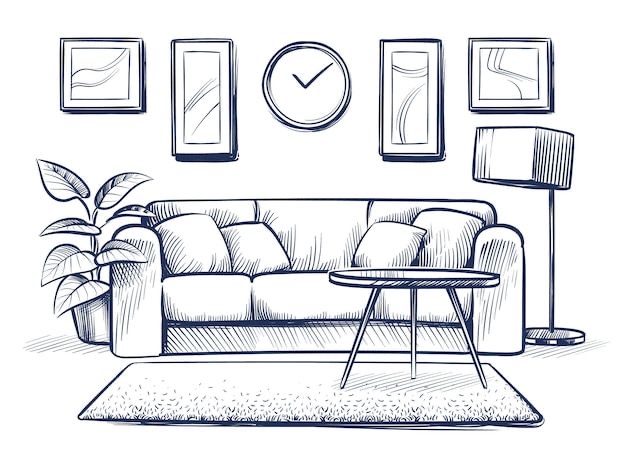 An image of furniture and home decor