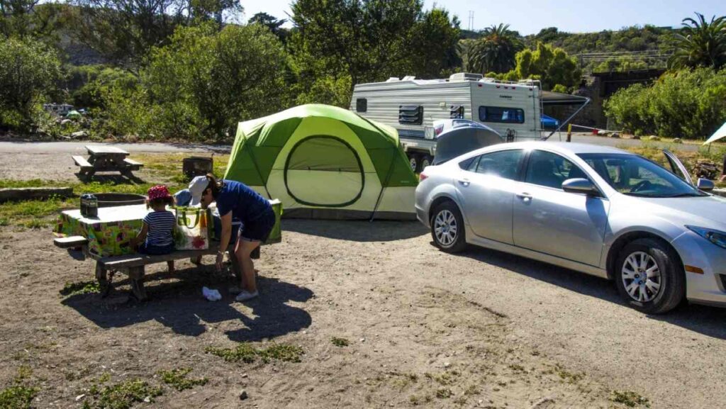 Family Camping trip just north of Santa Barbara June 2014