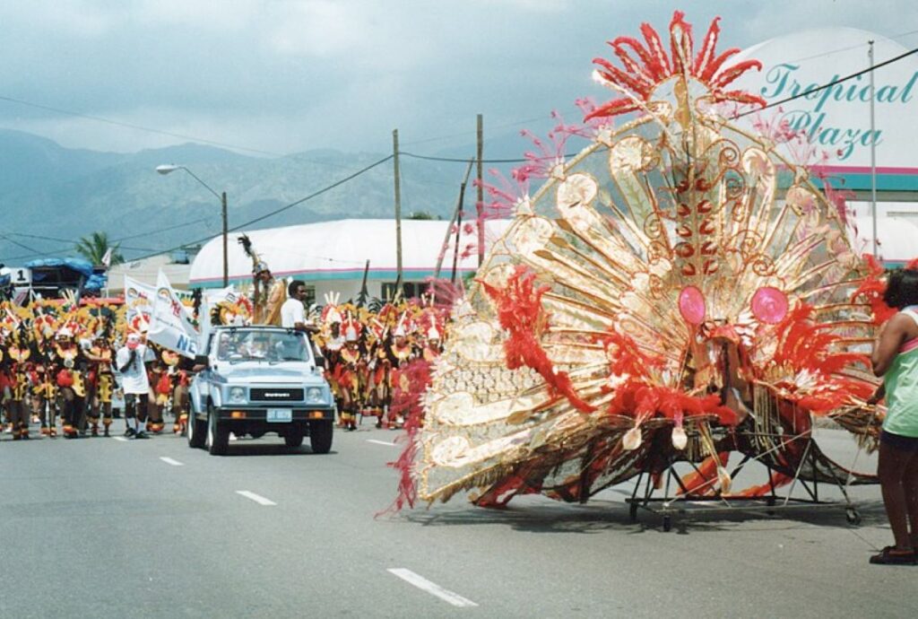 Jamaica Carnival, in Kingston, in April 1991