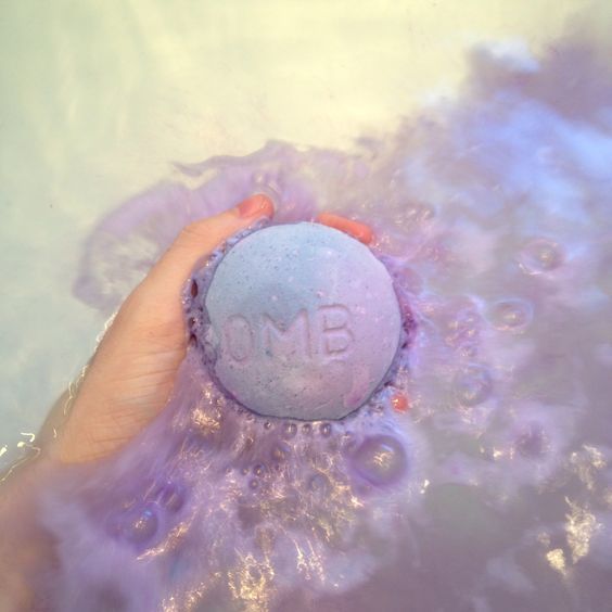 A bath bomb is an inexpensive gift idea for employees