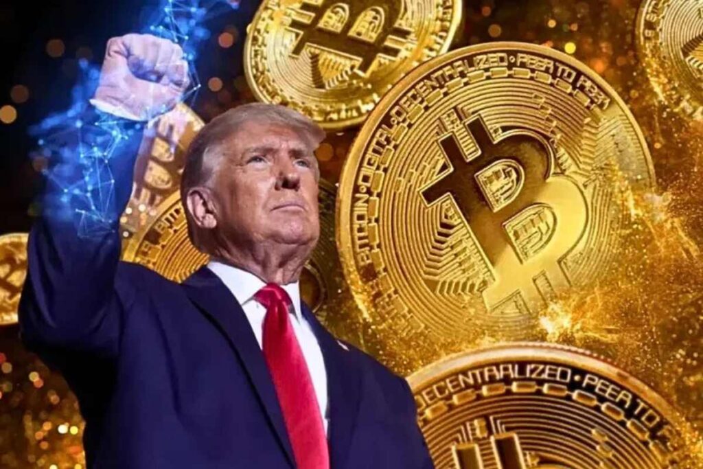 Trump endorsing Bitcoin