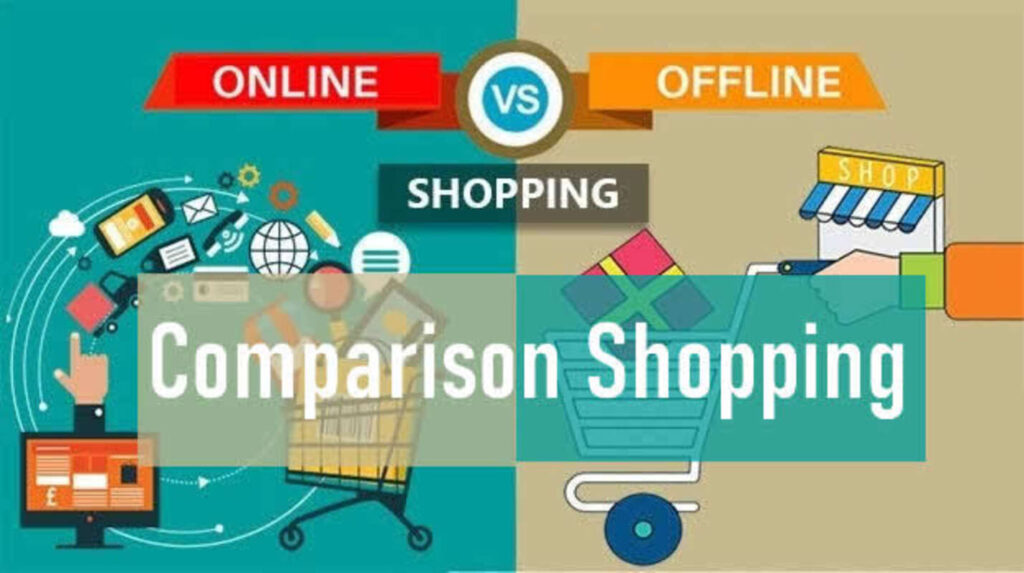 Clipart about comparison shopping
