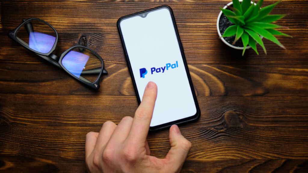 Open the PayPal app