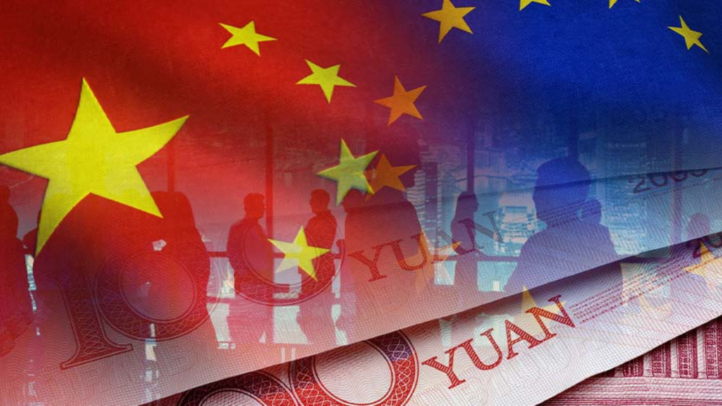 Yuan and European currency