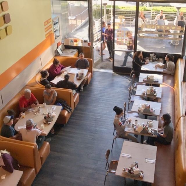 An image of a restaurant