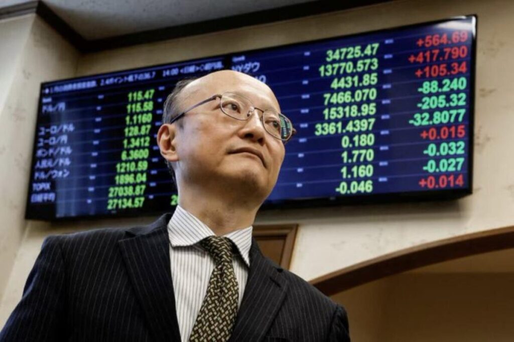 Kanda at the Japanese Stock Exchange