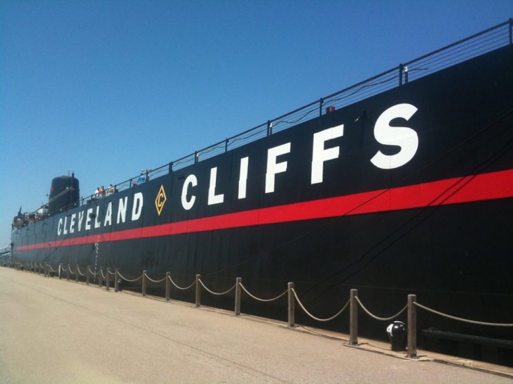 Ship by the R&R HoF in Cleveland