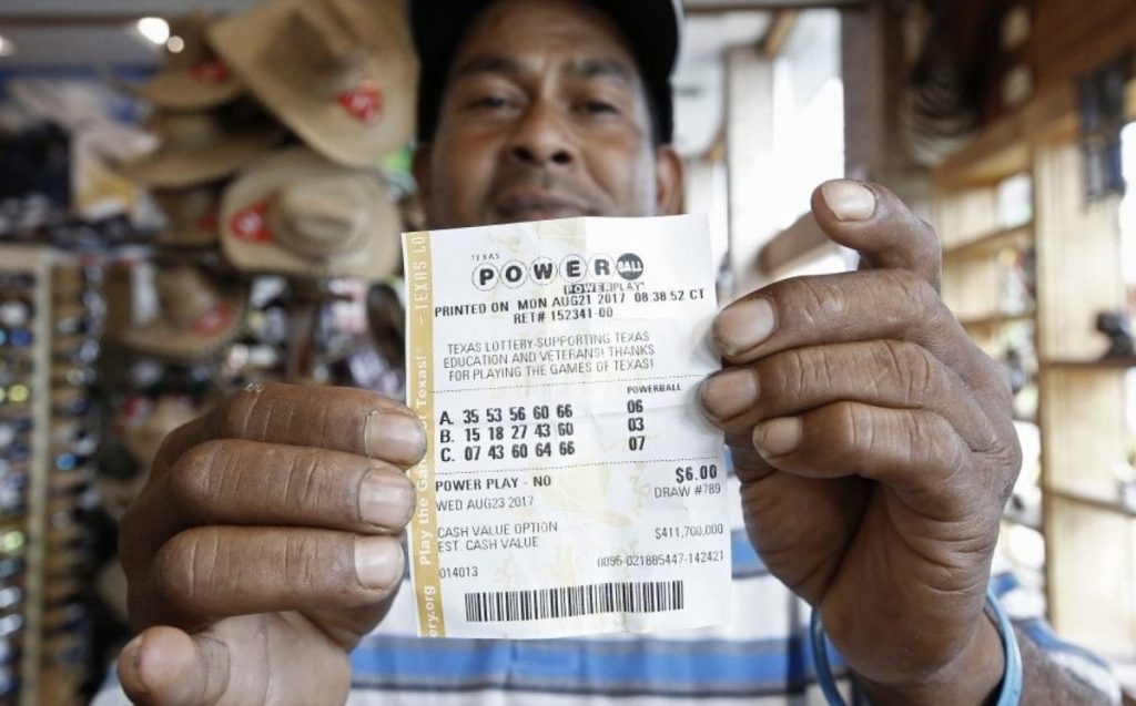 Powerball ticket