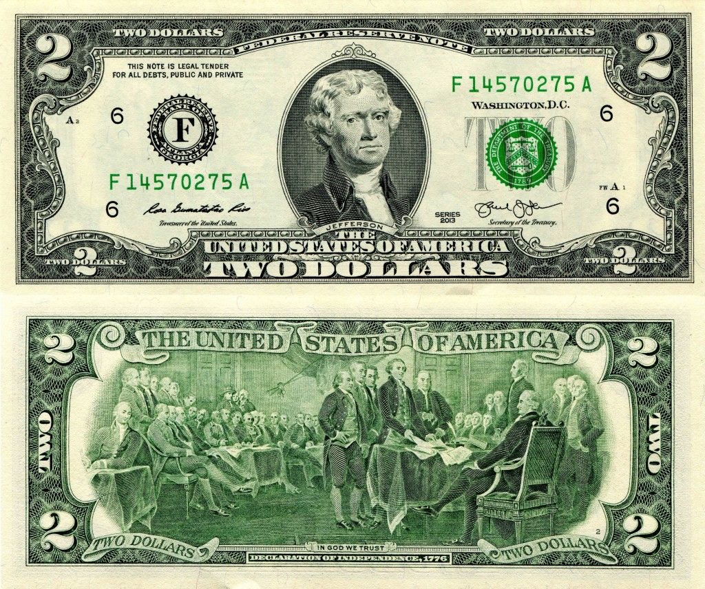 $2 bill