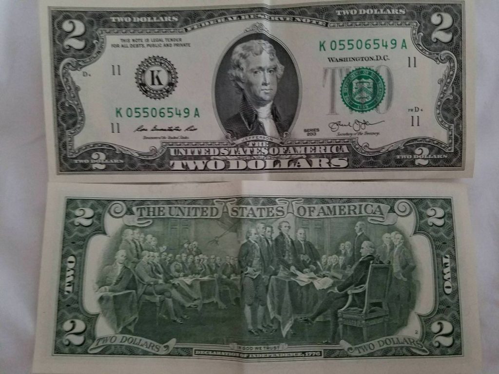 $2 bill