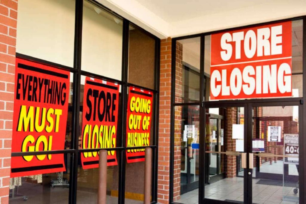 Retail closures surge in 2024